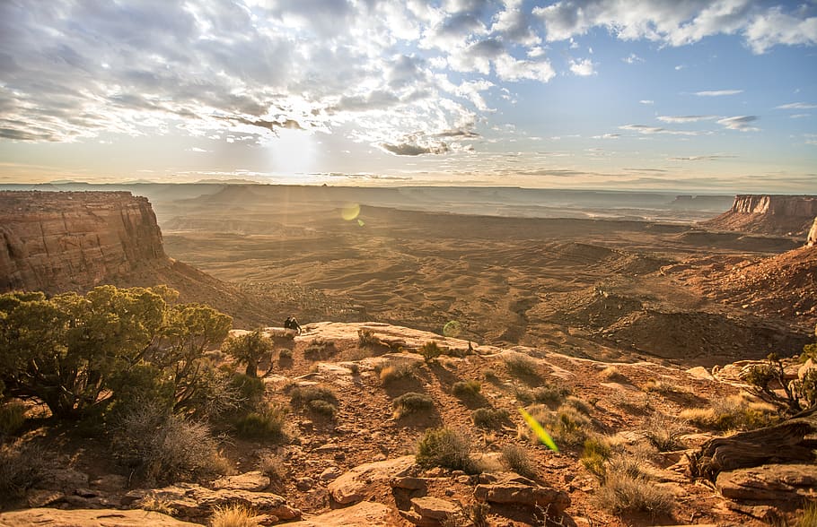 united states, canyonlands national park, sky, arches, mesa