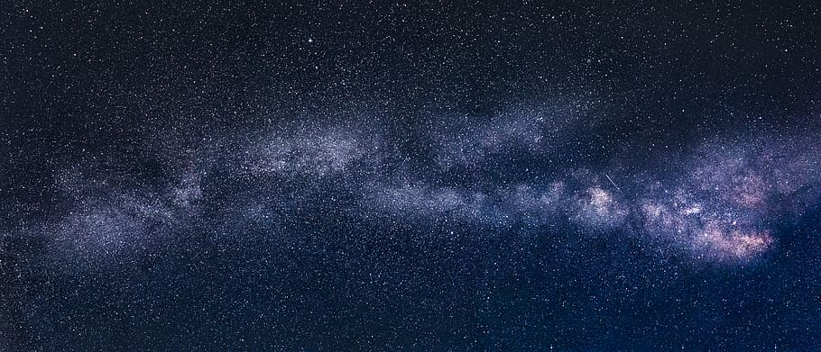 Starry Night Sky, Bavaria, constellations, cosmos, galaxy, milky way HD wallpaper