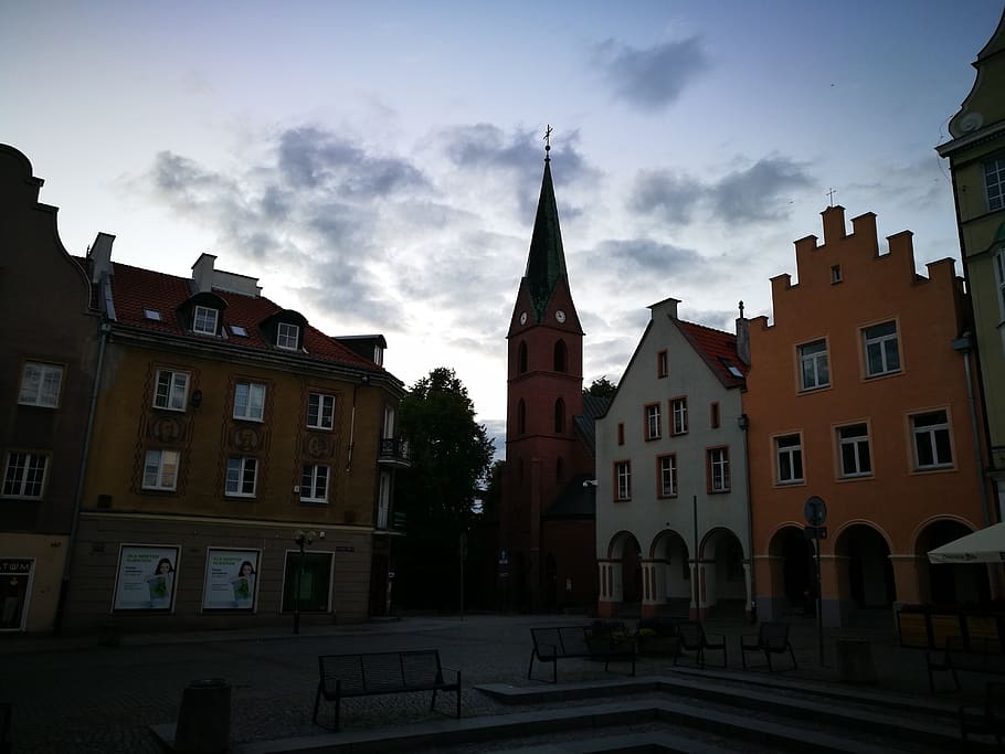 building exterior, architecture, built structure, sky, cloud - sky HD wallpaper