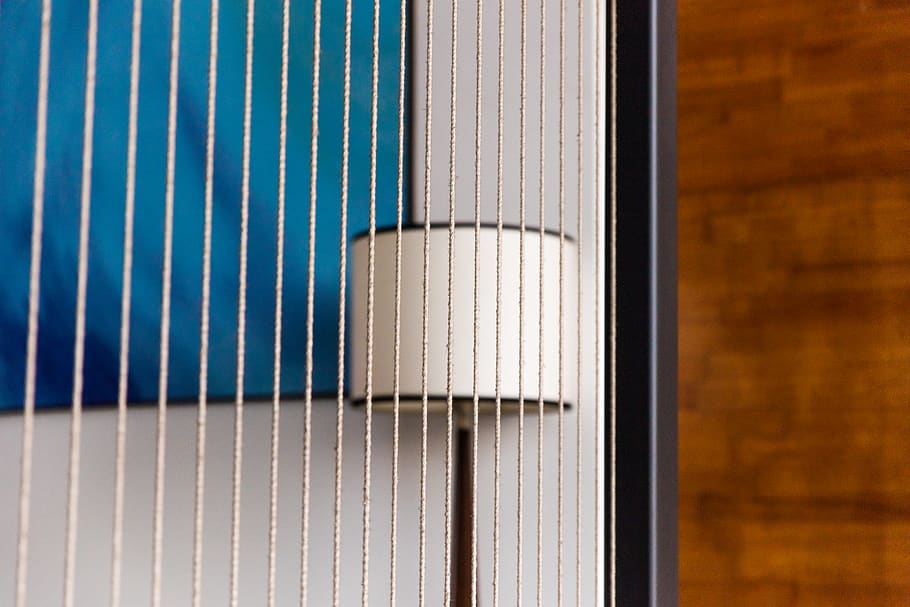 white table lamp, home decor, gate, screen, electronics, text HD wallpaper