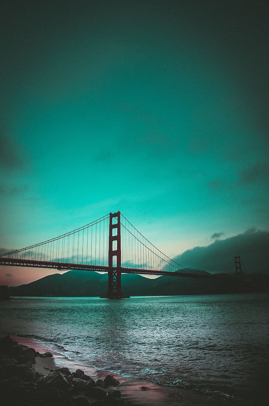 Golden Gate Bridge, USA, water, structure, architecture, explore HD wallpaper