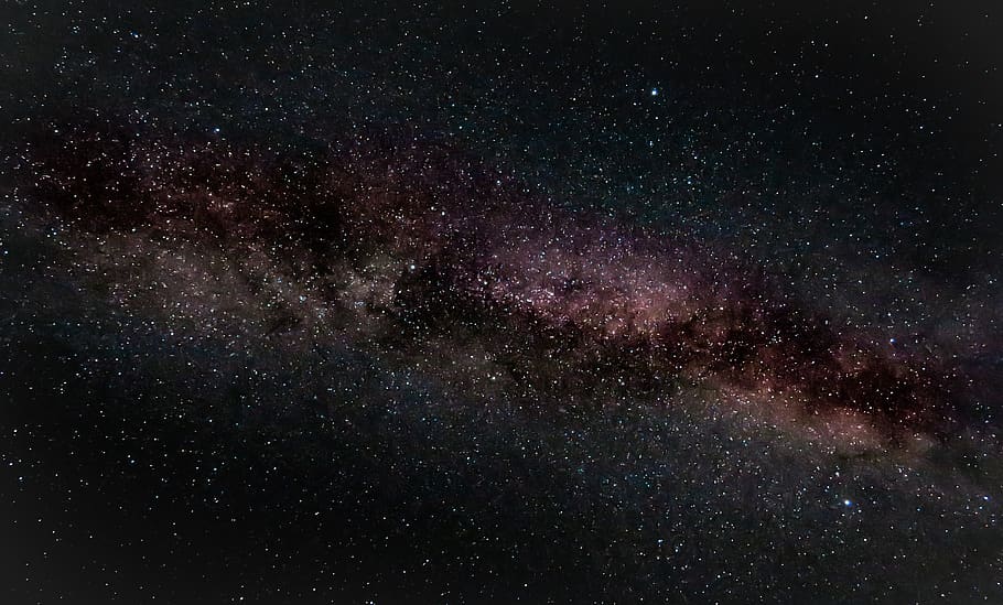 dark, night, nature clouds, sky, stars, galaxy, stargazing HD wallpaper
