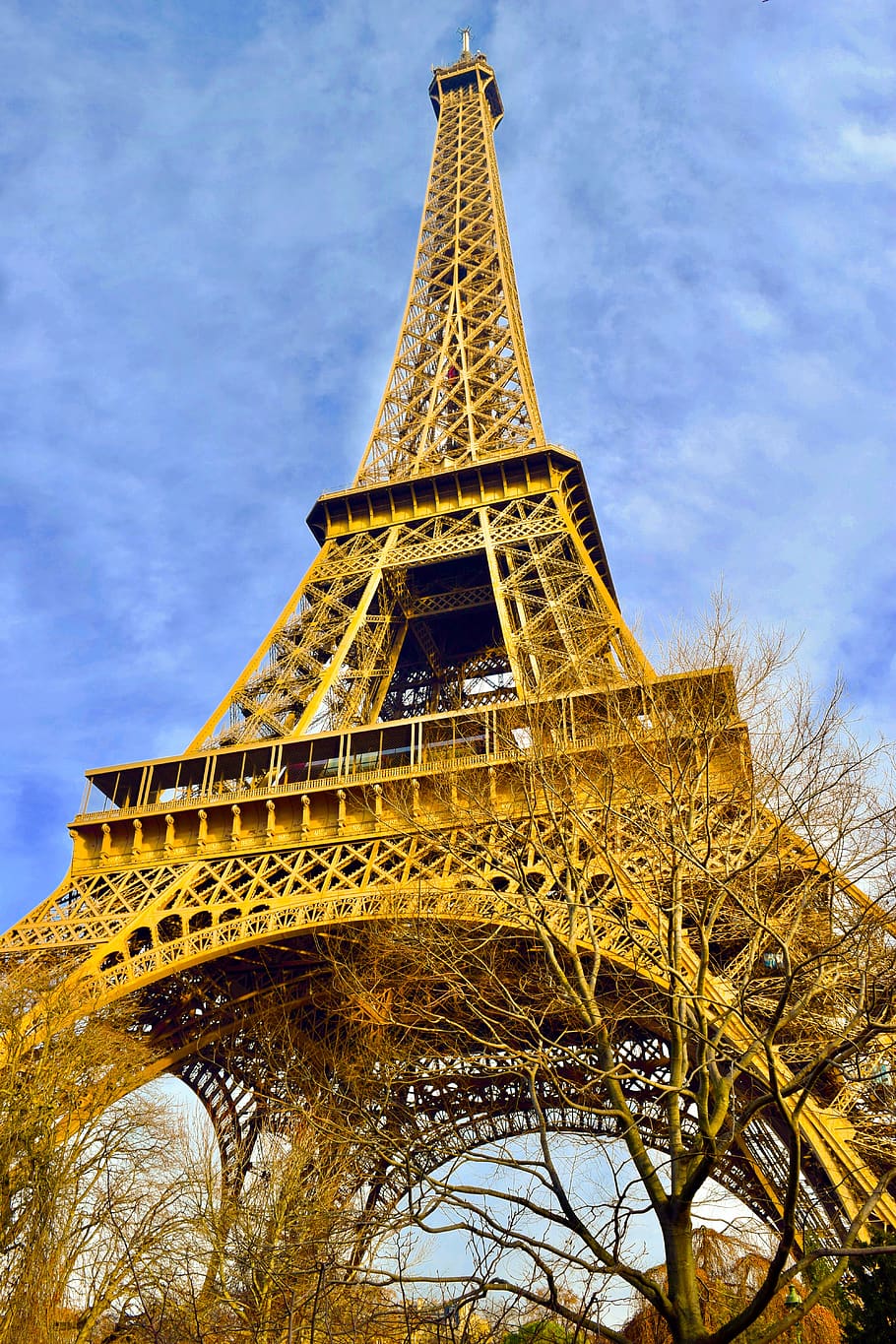 france, paris, eiffel tower, engineering, tall, bronze, world wonder HD wallpaper