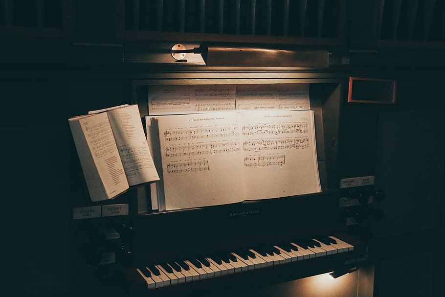 music note on piano, musical instrument, arts culture and entertainment HD wallpaper