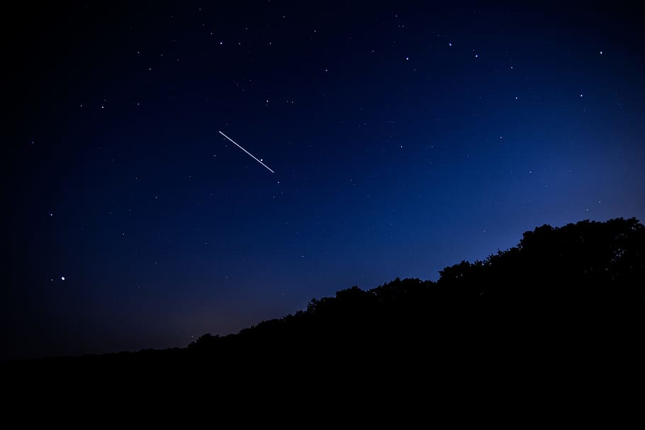 HD wallpaper: long exposure photography of sky, astro, nightscape ...