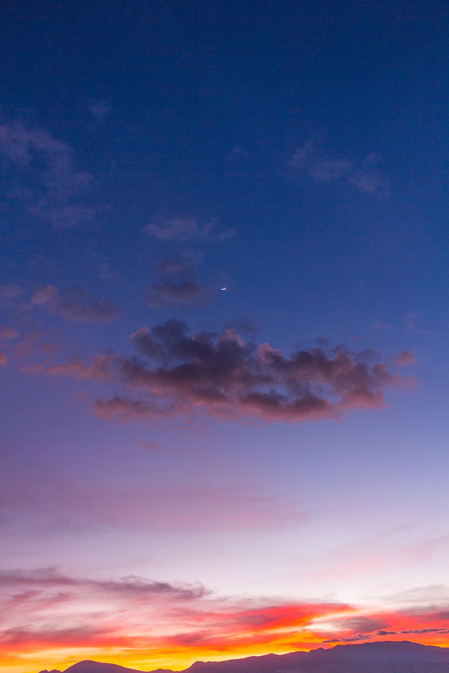 mexico, toluca, sunset, clouds, night, sky, tones, cloud - sky HD wallpaper