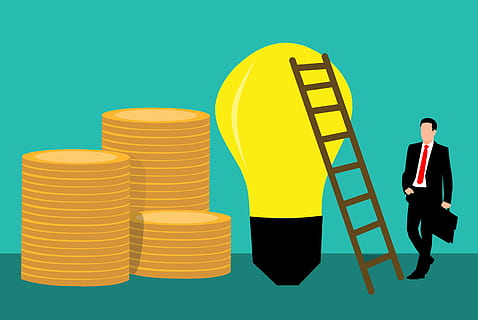 Illustration of business making money off new ideas., achievement HD wallpaper