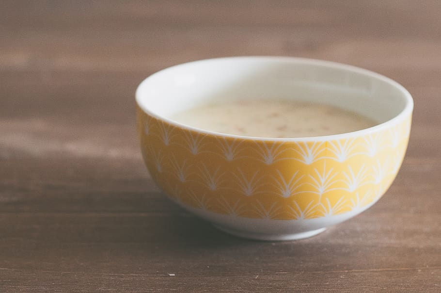 soup, breakfast, meal, cup, table, rustic, food and drink, hot drink HD wallpaper
