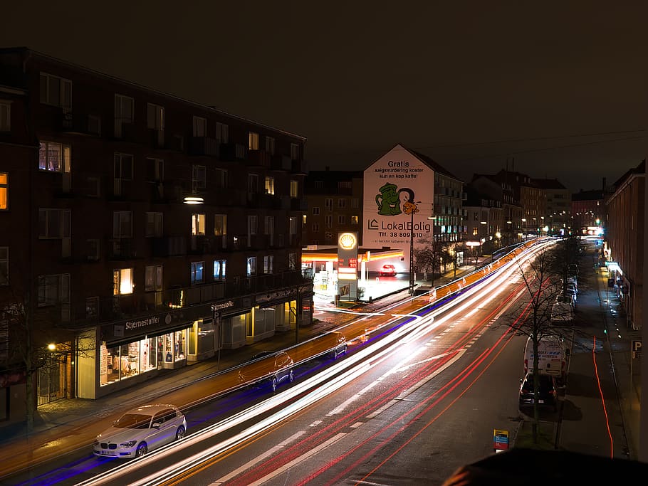 road, intersection, way, asphalt, tarmac, urban, human, person HD wallpaper