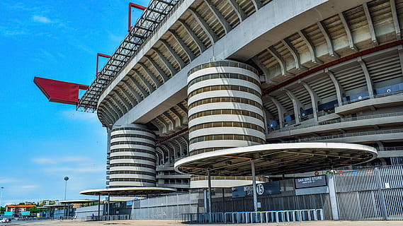 stadium, architecture, construction, modern, contemporary, futuristic HD wallpaper