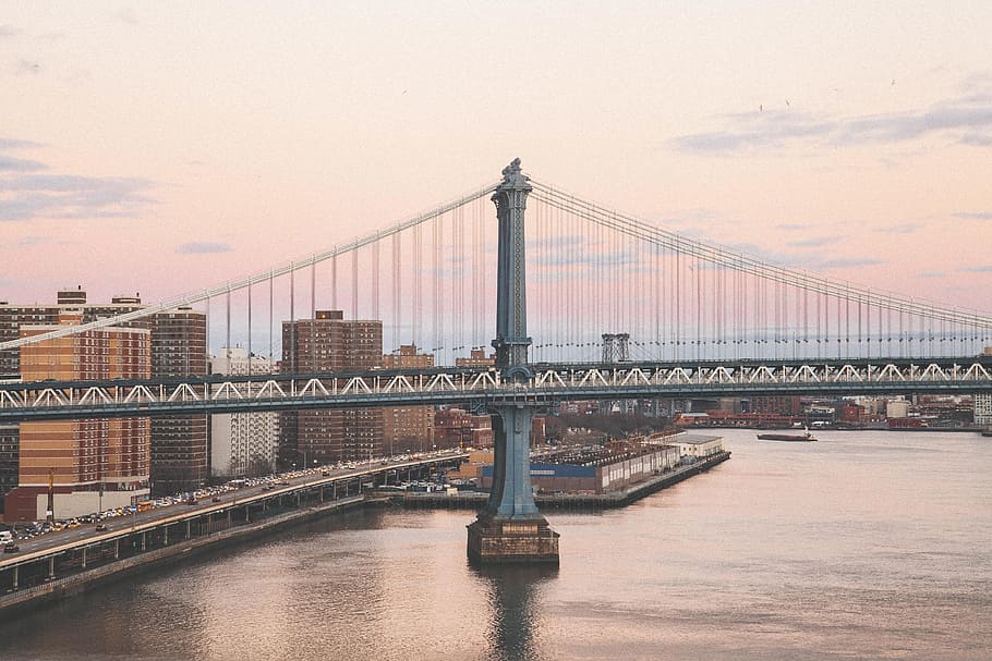 nature, landscape, infrastructure, bridge, urban, city, architecture HD wallpaper