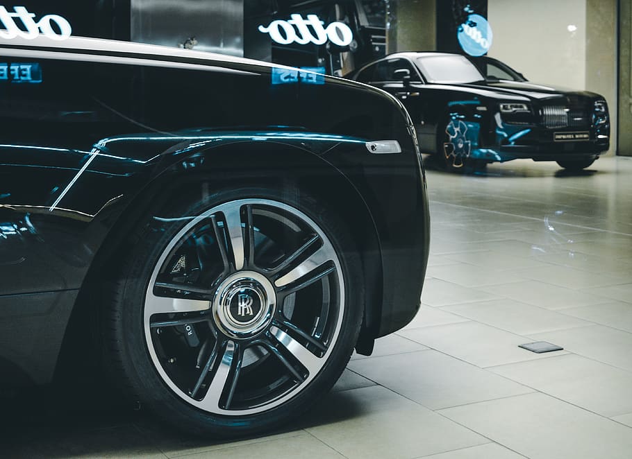 black vehicle, mode of transportation, car, land vehicle, motor vehicle HD wallpaper