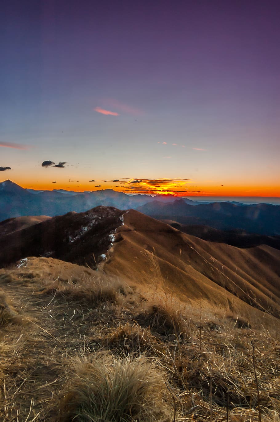 nature, outdoors, mountain, mountain range, scenery, landscape HD wallpaper