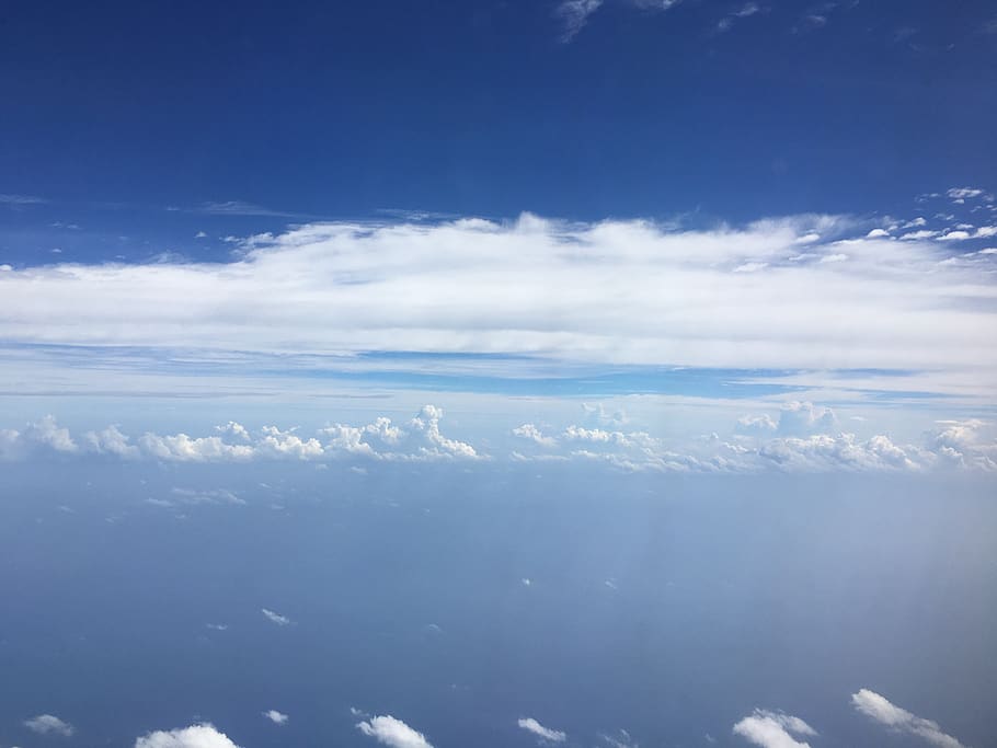 stratus clouds during daytime, sky, weather, nature, outdoors HD wallpaper