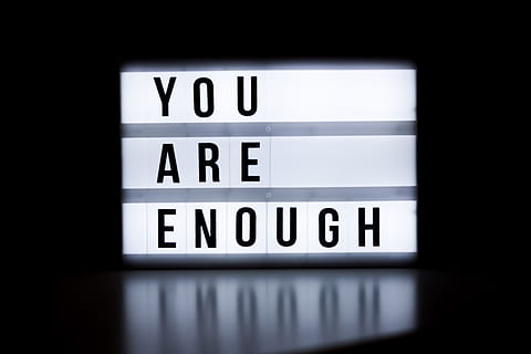 you are enough text, symbol, number, word, belgium, antwerp, screen HD wallpaper