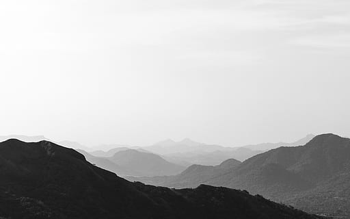 black mountains during daytime, nature, outdoors, mountain range HD wallpaper
