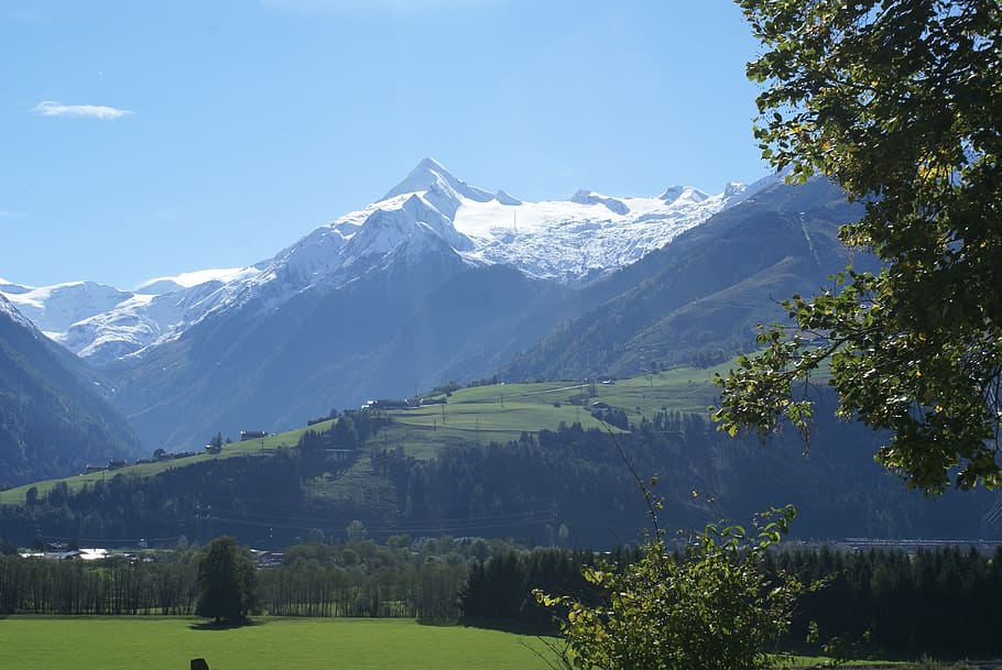 glacier in austria, kitzsteinhorn, mountains, scenics - nature, HD wallpaper