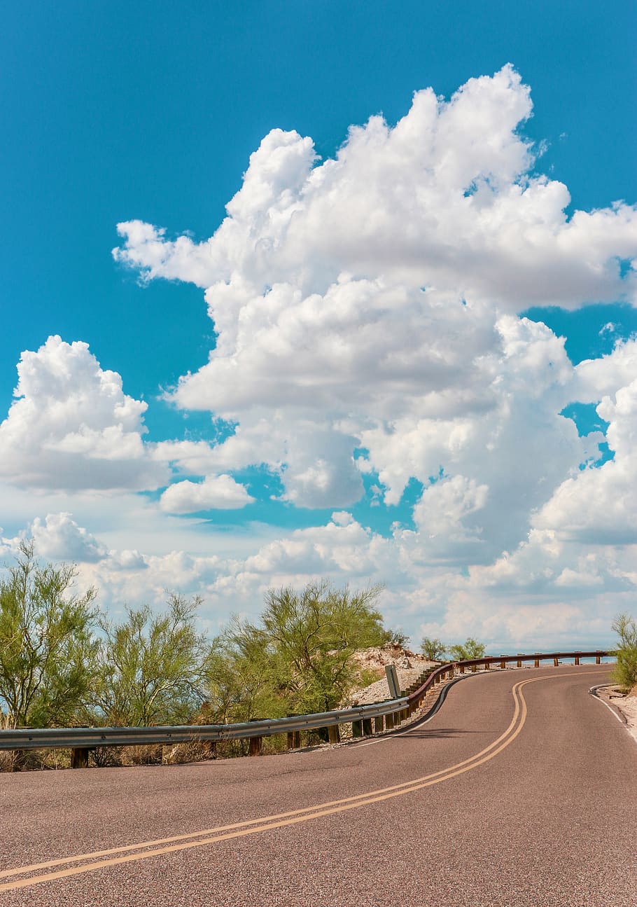 HD wallpaper: sky, road, tree, landscape, peace, day, cloud - sky,  transportation | Wallpaper Flare