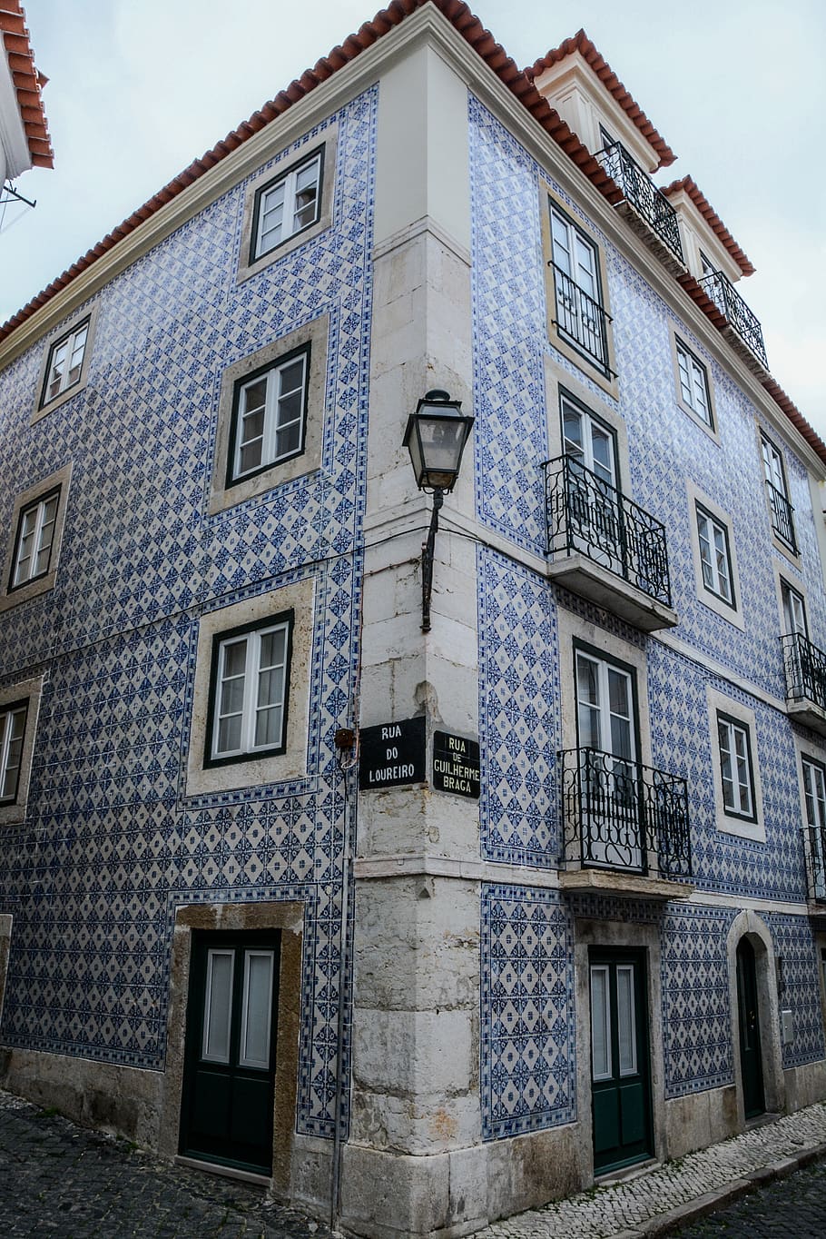 lisbon, house, old, decay, abandoned, building, city, urban, HD wallpaper