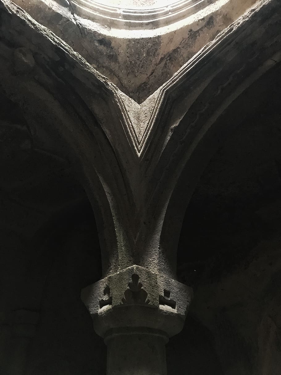 crypt, building, architecture, armenia, goght, geghard monastery road HD wallpaper