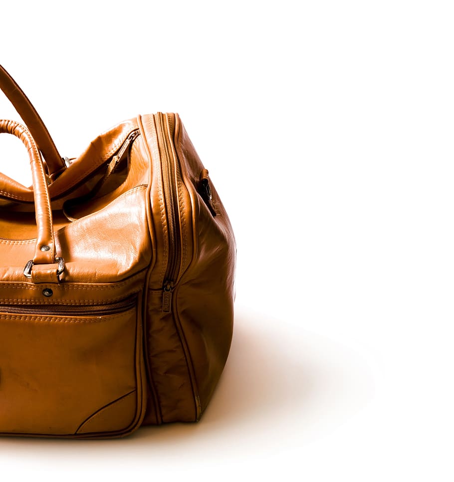bag, baggage, briefcase, brown, buckle, business, close-up HD wallpaper