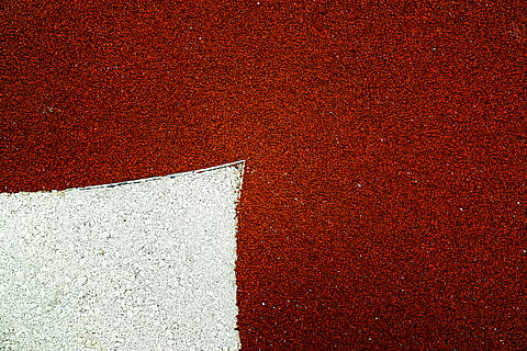 texture, rug, background, red and white, struktur, concrete HD wallpaper