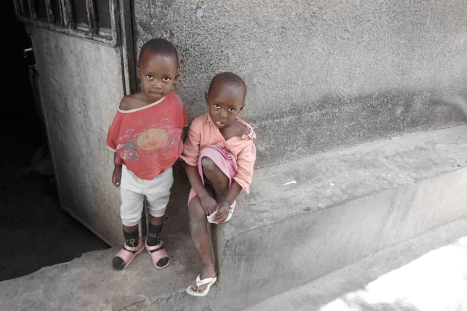 uganda, kampala, babies, africa, poor, poverty, children, love, HD wallpaper