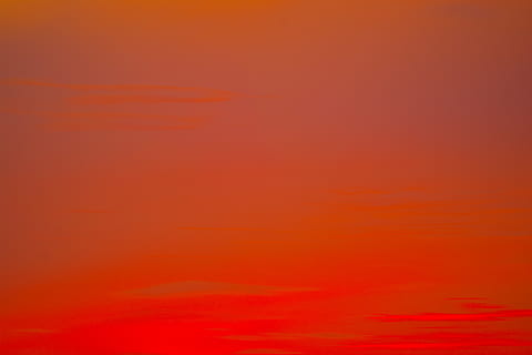 sky, red, color, sunset, clouds, orange, dusk, nature, horizon HD wallpaper