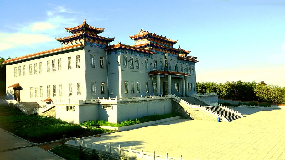 china, buddha, built structure, building exterior, architecture HD wallpaper