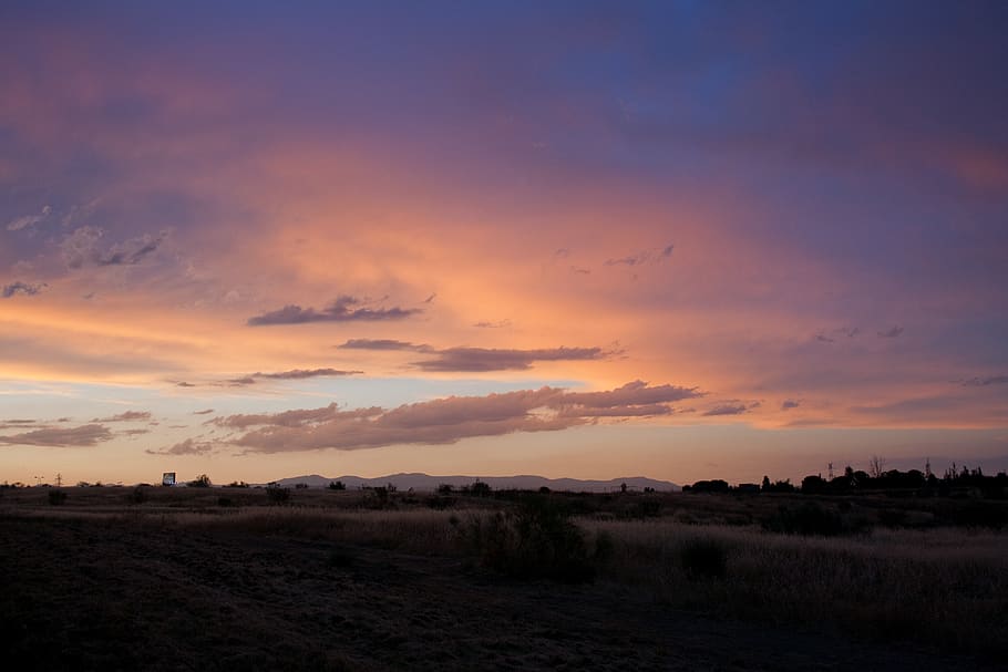 sunset, clouds, sky, horizon, spiritual, mallorca, nature, landscape HD wallpaper