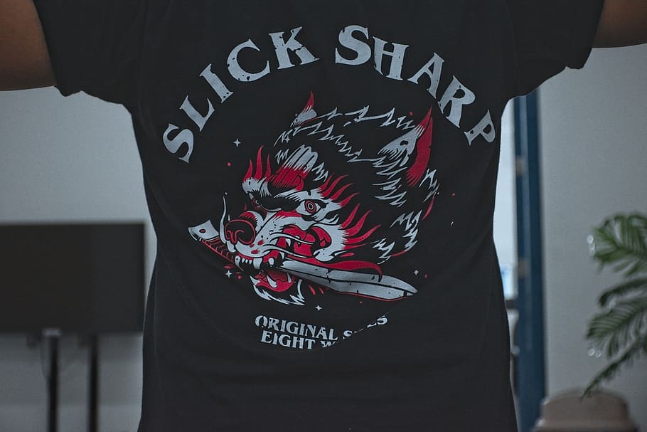 tshirt, graphics, text, close-up, western script, red, representation HD wallpaper