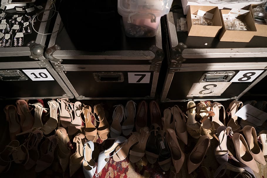 shoes, backstage, fashion, metro, philippines, week, sony, alpha, HD wallpaper