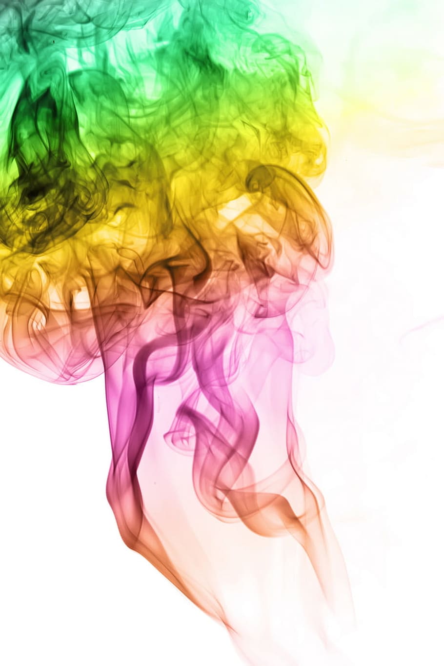 abstract, aroma, aromatherapy, background, color, smell, smoke HD wallpaper