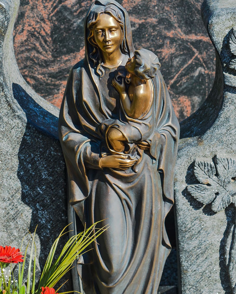 religious statue, art, human, person, figurine, sculpture, architecture HD wallpaper