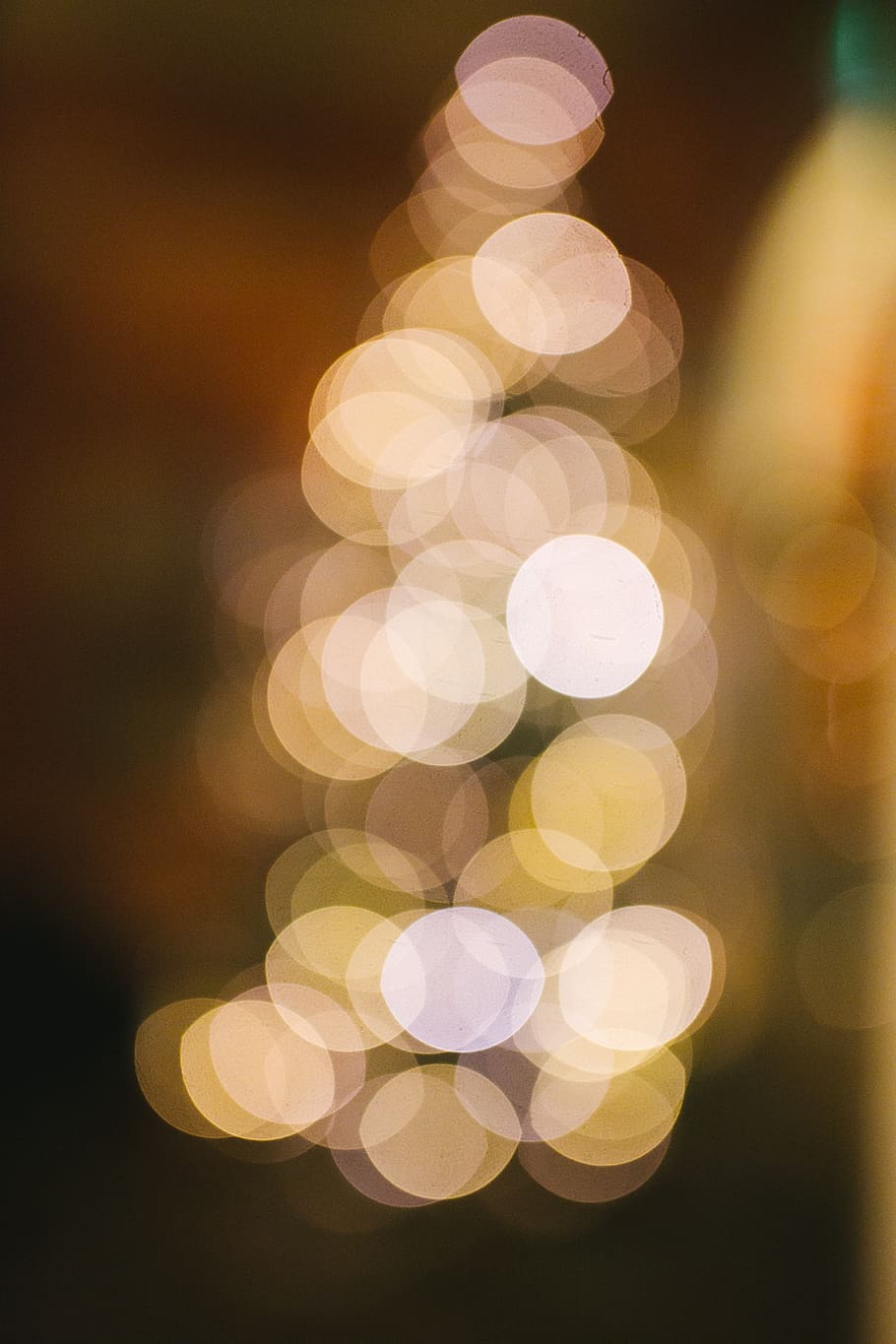 bokeh photography, defocused, illuminated, lens flare, night HD wallpaper
