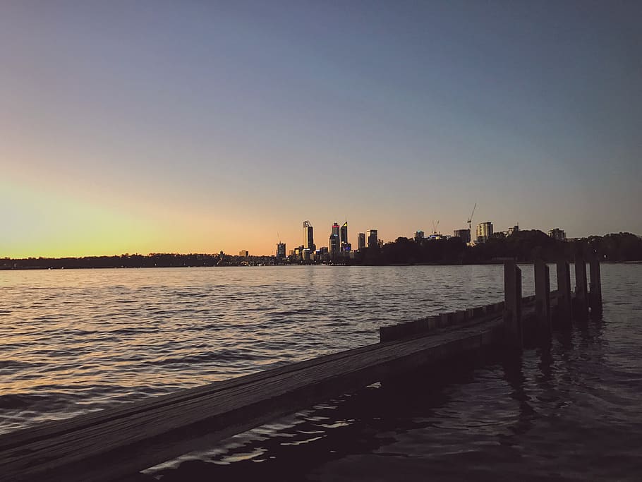 australia, victoria park, vsco, perth, iphone, skyline, sunset, HD wallpaper