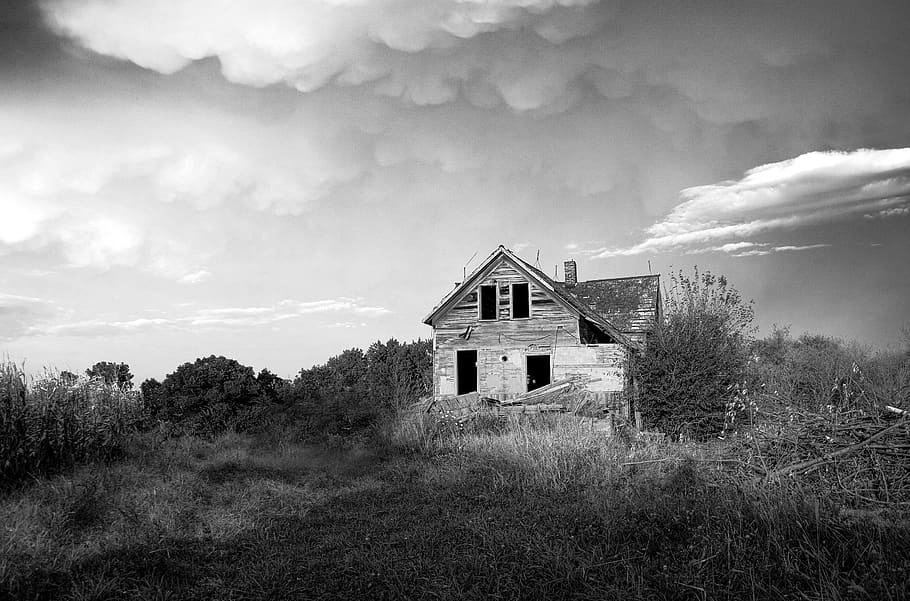 abandoned, old, decay, dilapidated, building, broken, ruin HD wallpaper