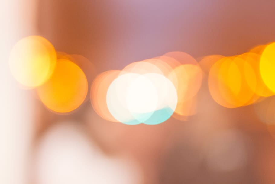 Close Up of Lights, abstract, art, background image, blur, bokeh HD wallpaper