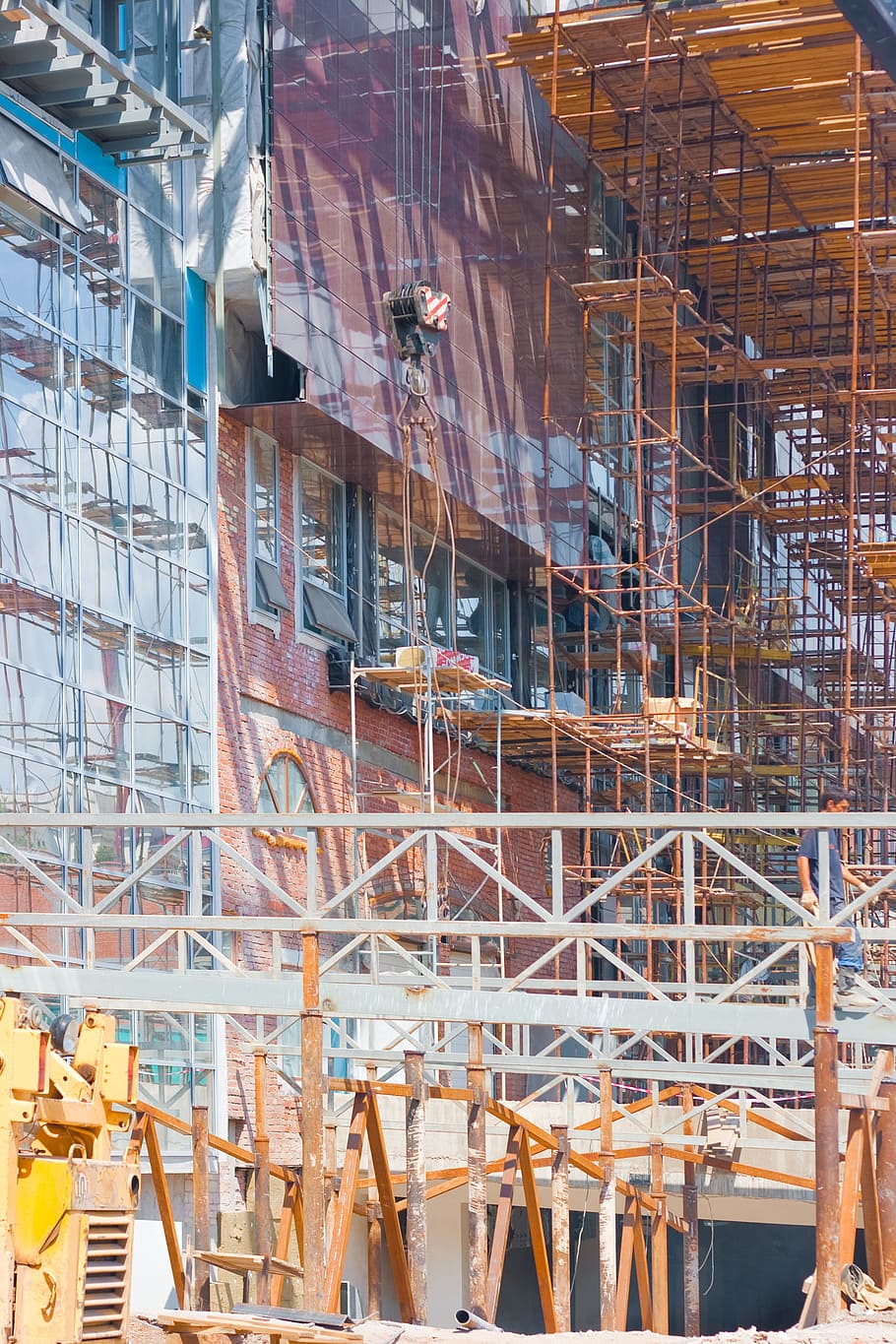 construction, building, industrial, structure, architecture HD wallpaper
