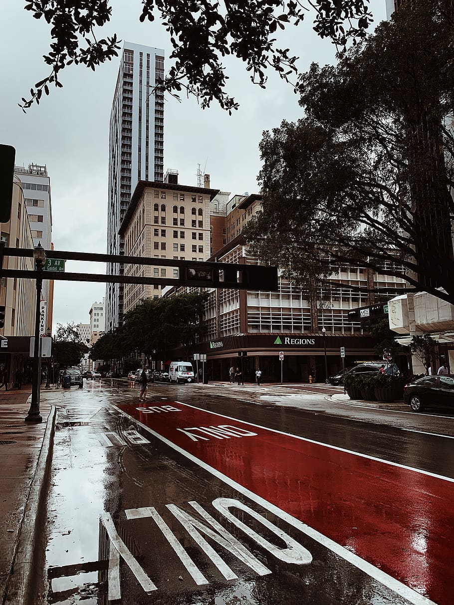 road, asphalt, tarmac, intersection, person, human, way, miami HD wallpaper