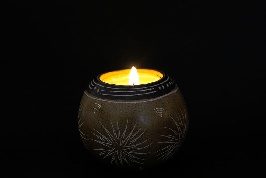 lighted candle, flame, uganda, mukono - kayunga road, ceramic HD wallpaper