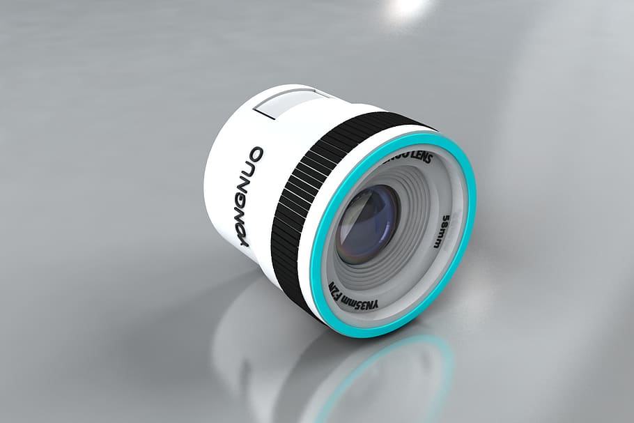 3d modeling, technology, lens, single object, studio shot, indoors HD wallpaper