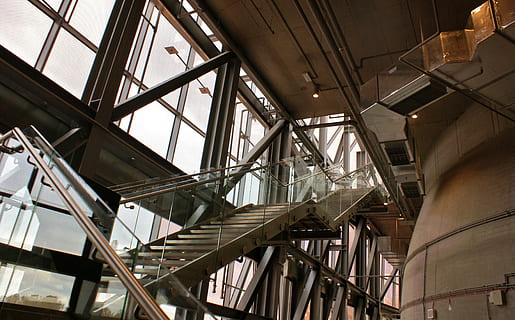 Low Angle View of Staircase, architecture, building, construction HD wallpaper