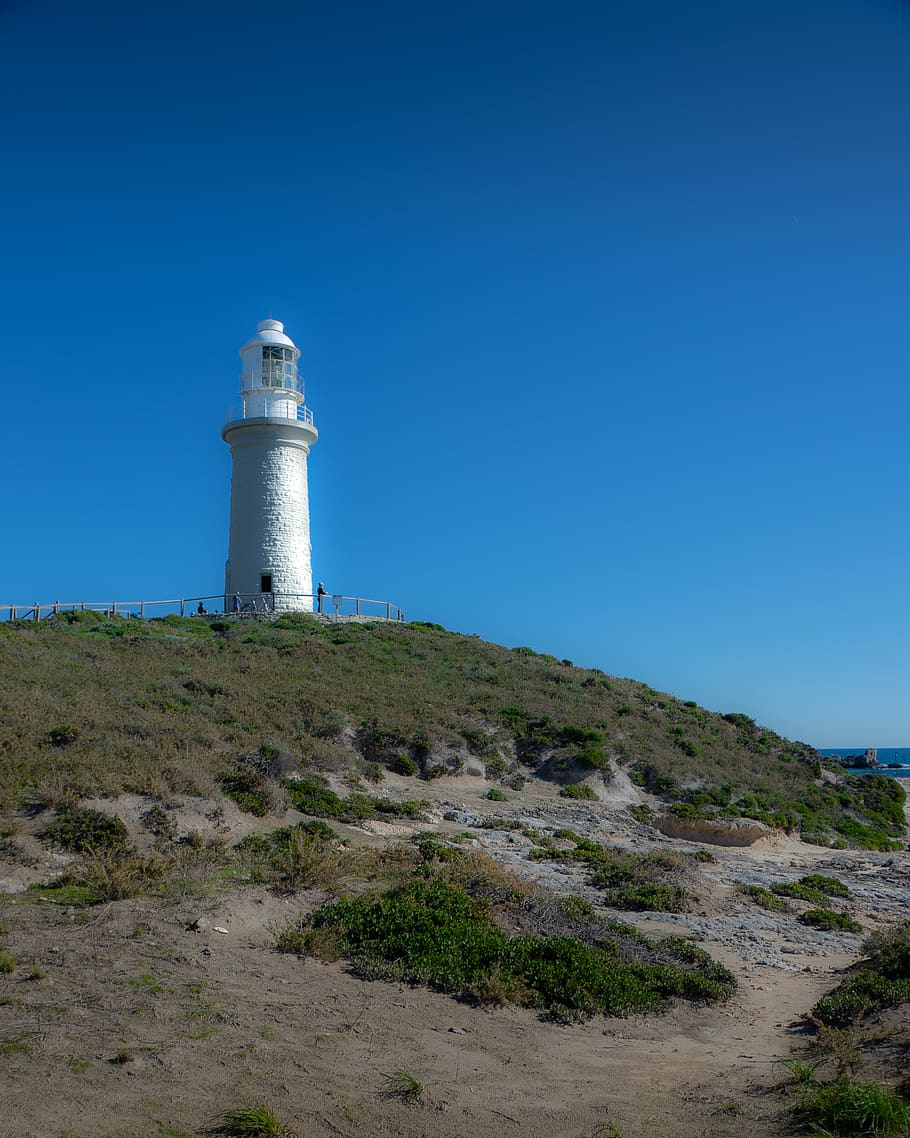 australia, rottnest island, guidance, sky, lighthouse, tower, HD wallpaper