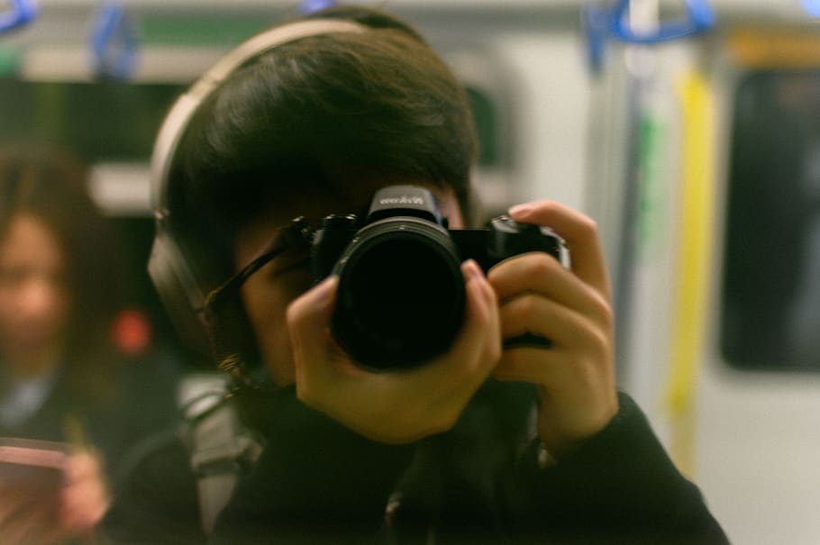 human, person, camera, electronics, photographer, photography HD wallpaper