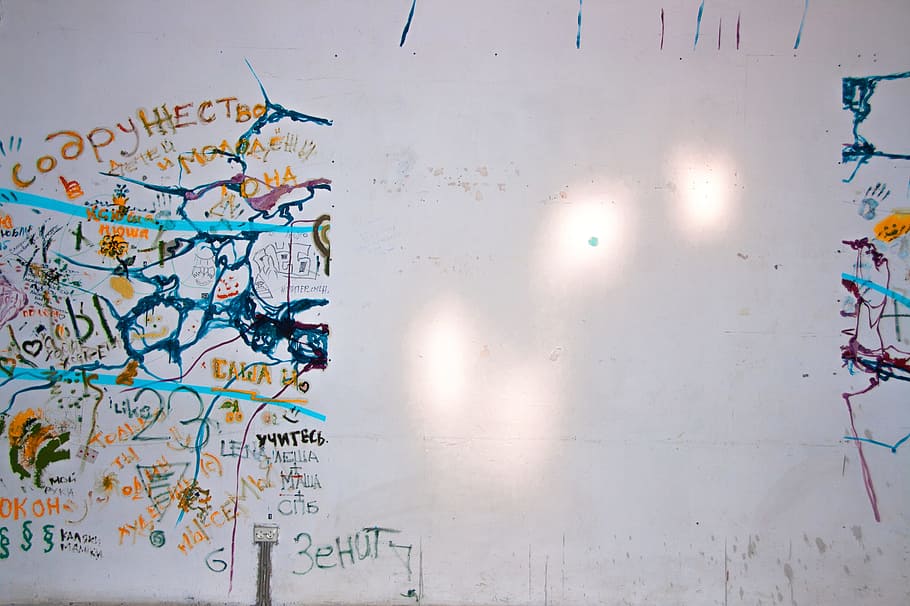 graffiti, wall, paint, background, old, distressed, color, colorful HD wallpaper