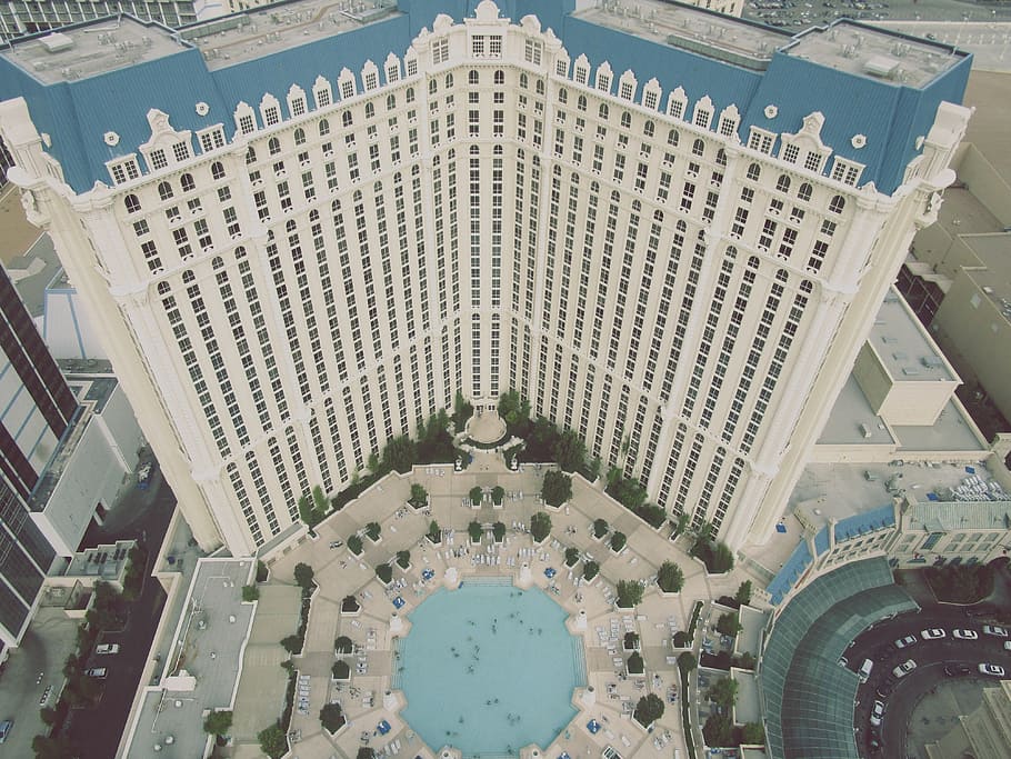 Paris Hotel, Las Vegas, america, architecture, attraction, beautiful, HD wallpaper