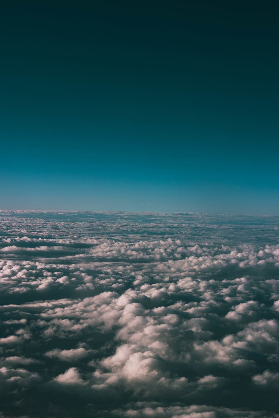white clouds during daytime, nature, outdoors, sky, azure sky HD wallpaper
