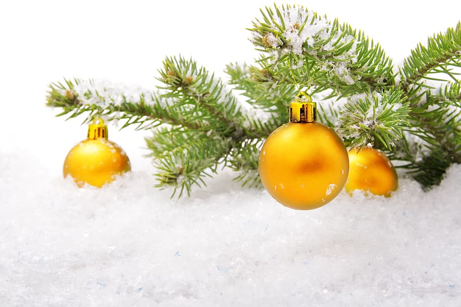 ball, bauble, balls, baubles, christmas, close-up, closeup HD wallpaper