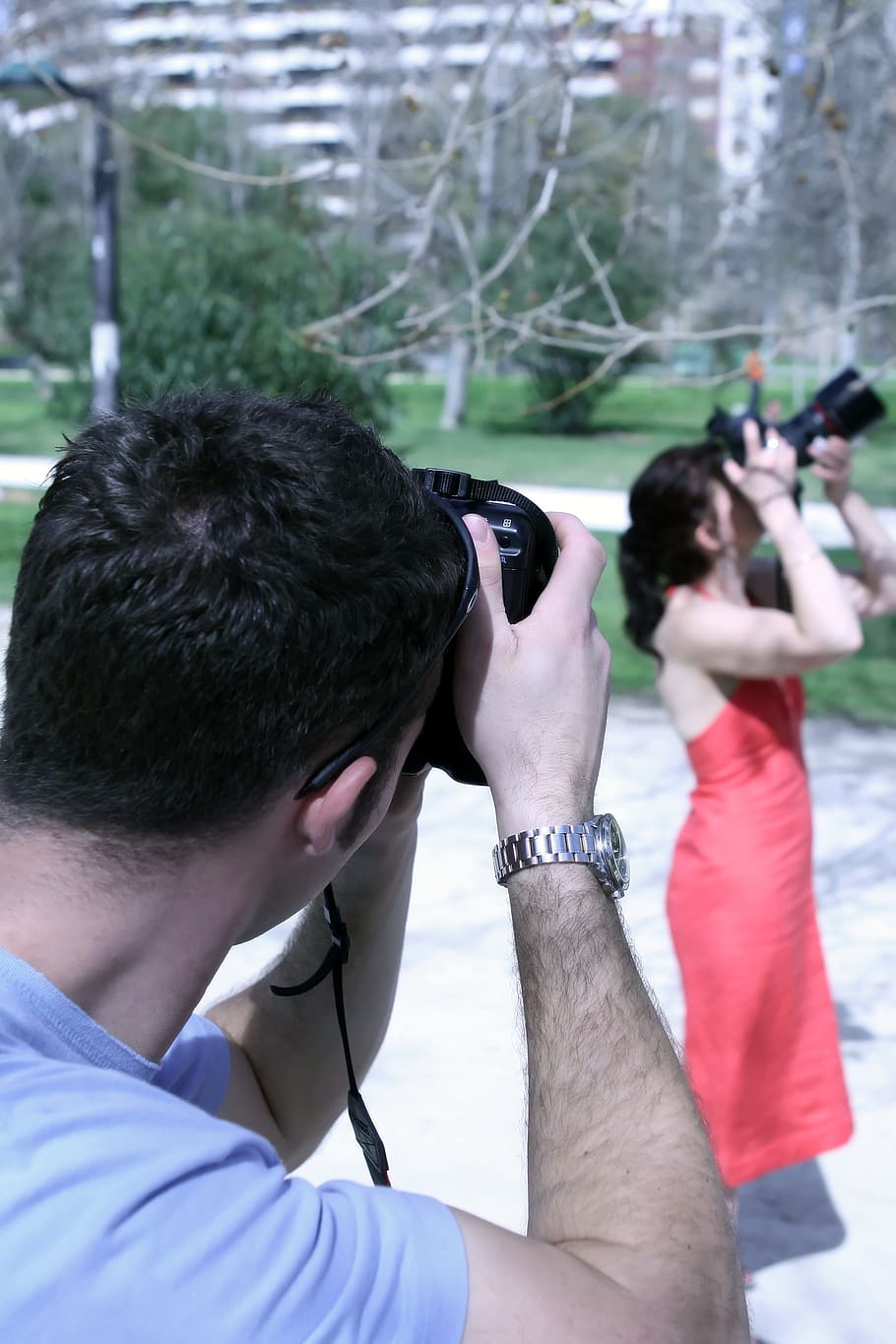 caption, camera, professional, capture, photographer, activity HD wallpaper